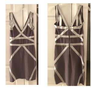 BeBe Sleeveless Bodycon Bandage Dress